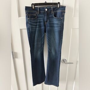 American Eagle Low-Rise Kick Bootcut Jeans